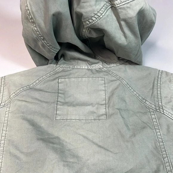 American Eagle Green Bomber Jacket Combat - XS - EUC - Picture 13 of 13